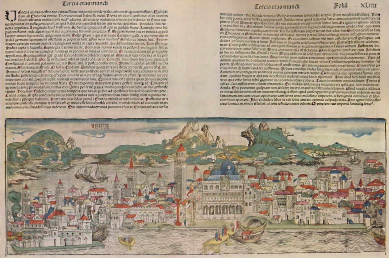 Venecia en 1493, 1925 de Unbekannt