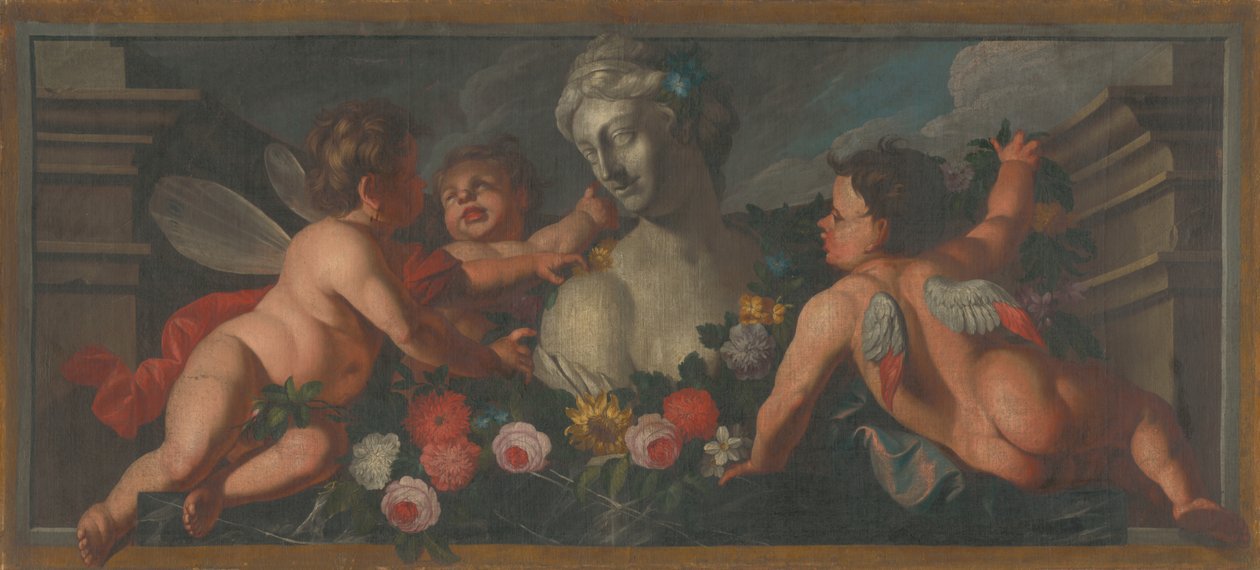 Venus rodeada de amores de Unbekannt