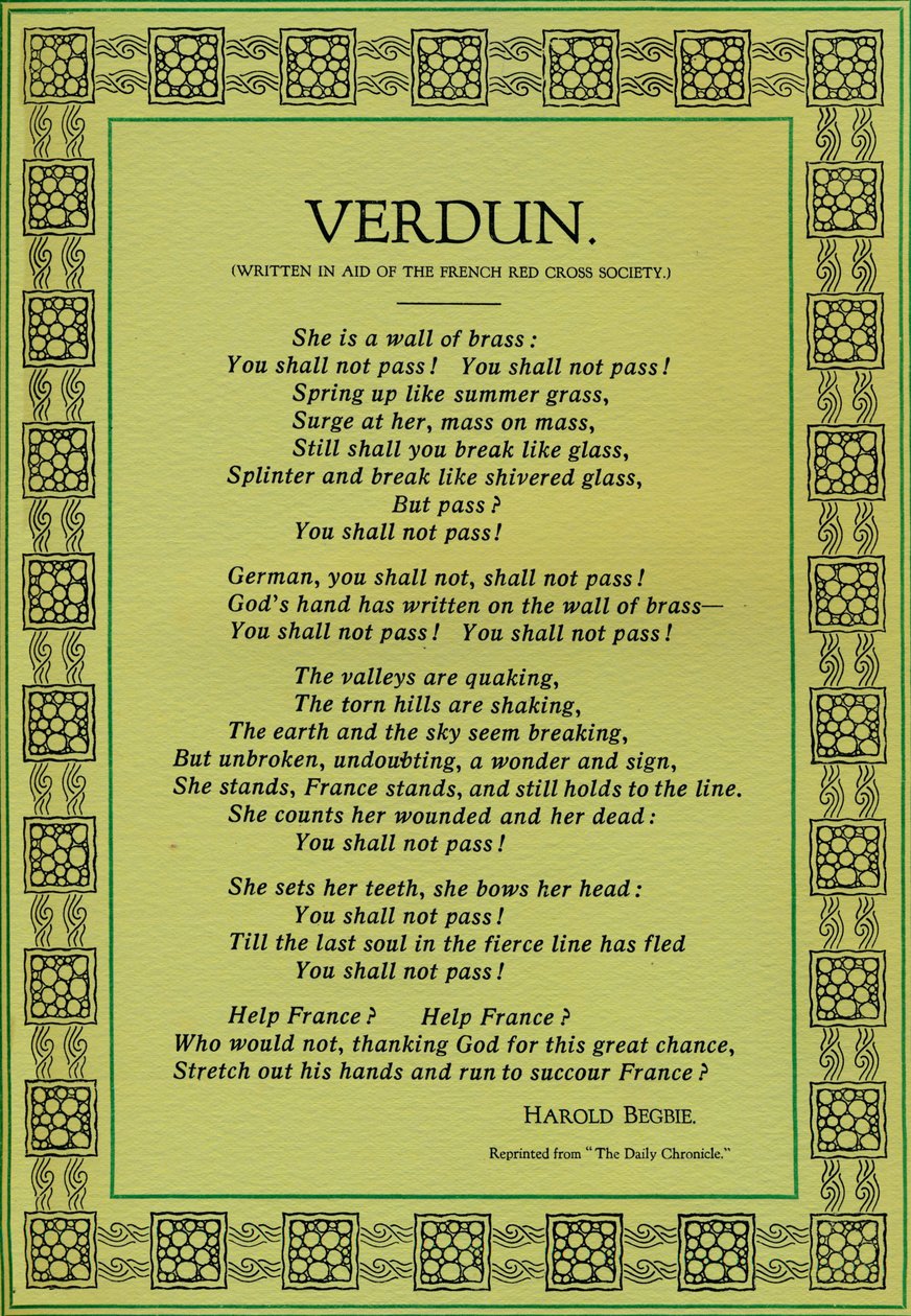 Verdún, 1916 de Unbekannt