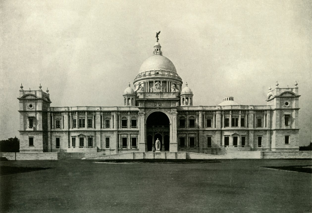 Victoria Memorial Hall, frente sur, 1925 de Unbekannt