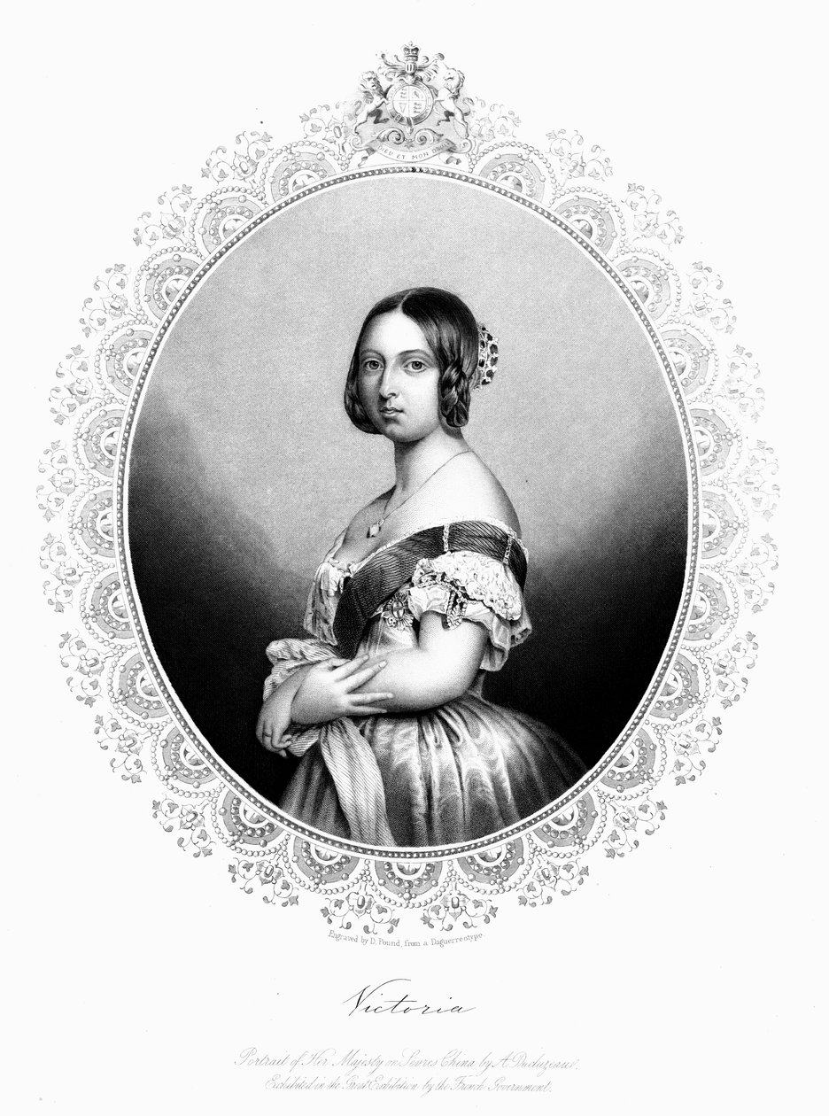 Victoria, Reina de Gran Bretaña e Irlanda, c. 1850 de Unbekannt