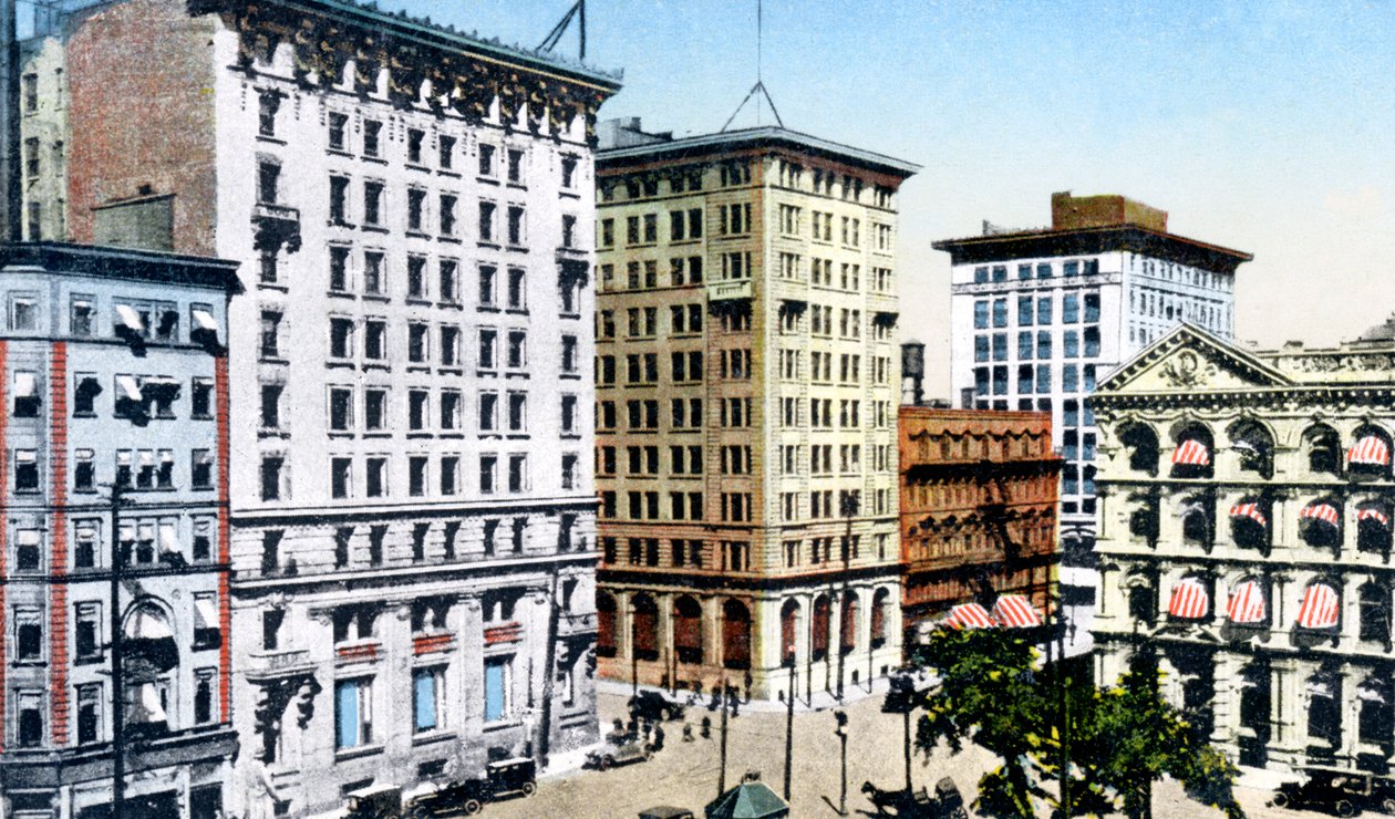 Plaza Victoria, Calle St James, Montreal, Canadá de Unbekannt