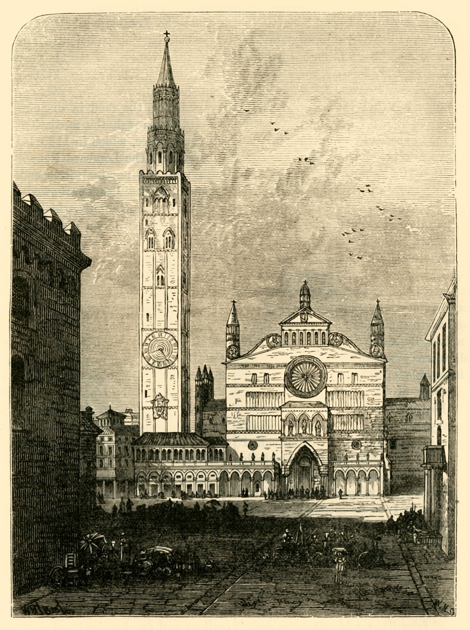 Vista en Cremona, 1890 de Unbekannt