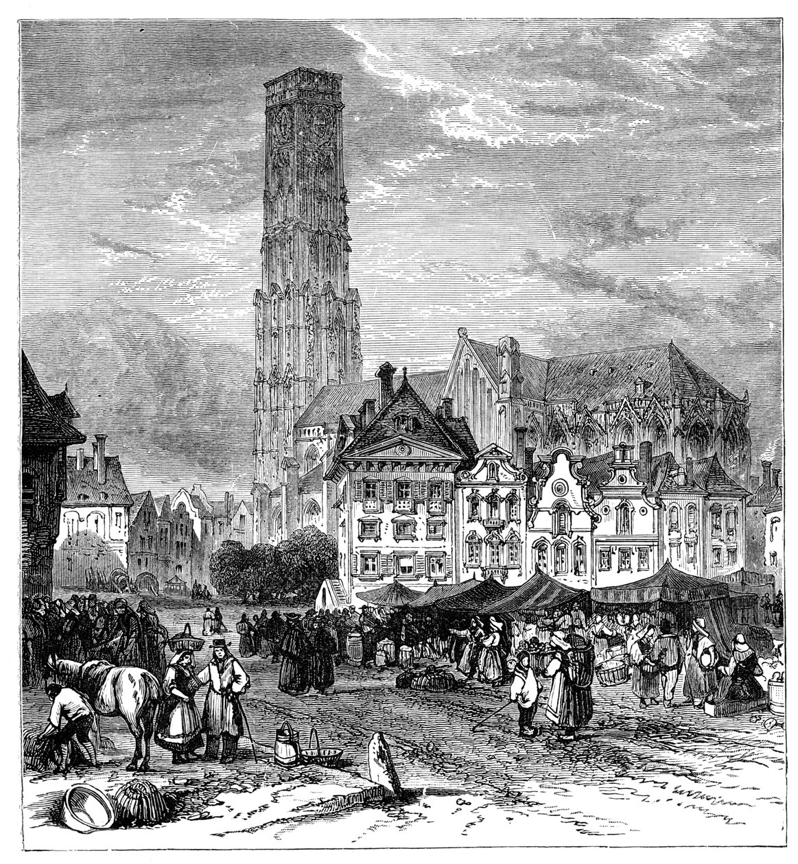 Vista en Mechelen, Bélgica de Unbekannt