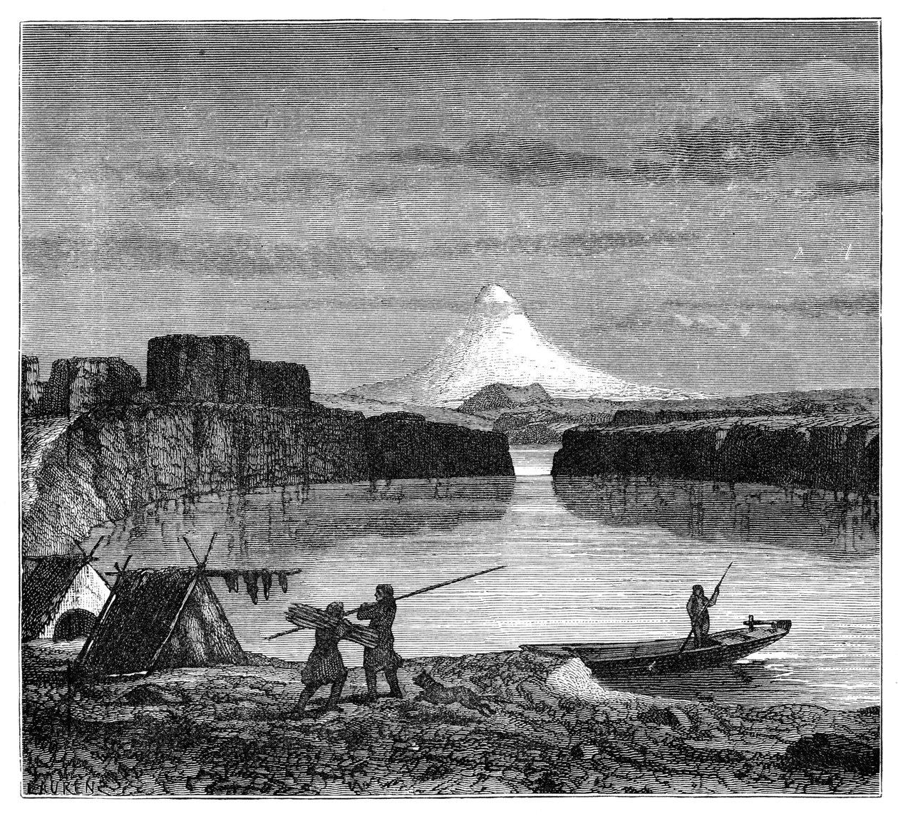 Vista en Oregón, 1900 de Unbekannt
