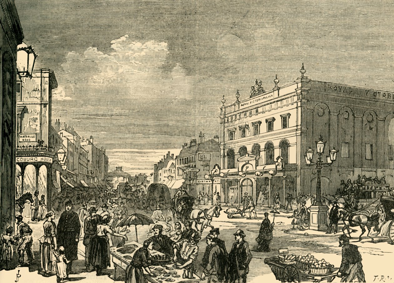 Vista en el Nuevo Corte, 1878 de Unbekannt