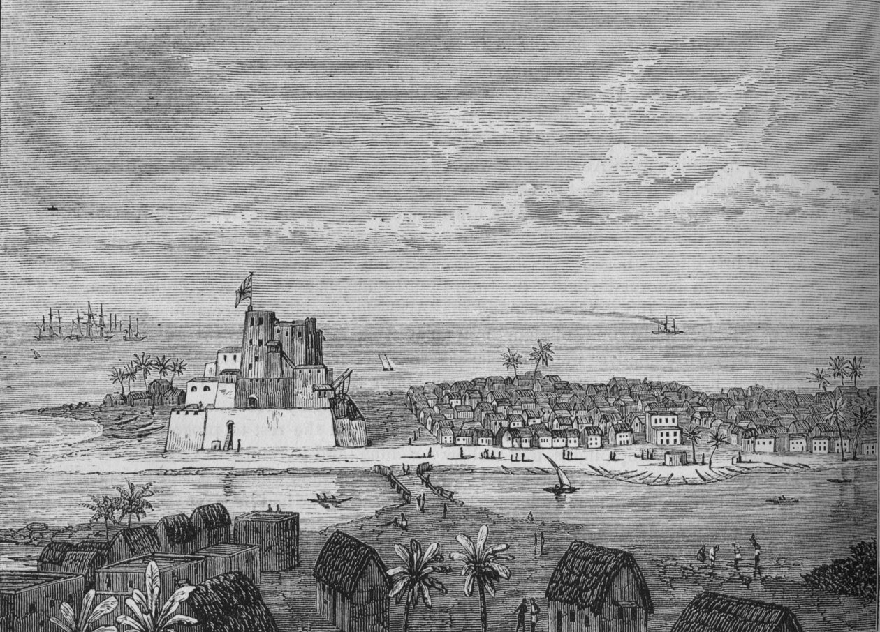 Vista de Elmina de Unbekannt