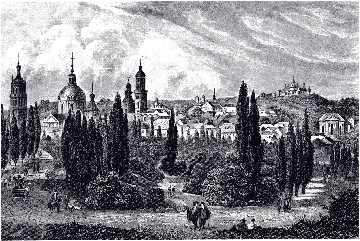 Vista de Lemberg, ca 1845 de Unbekannt