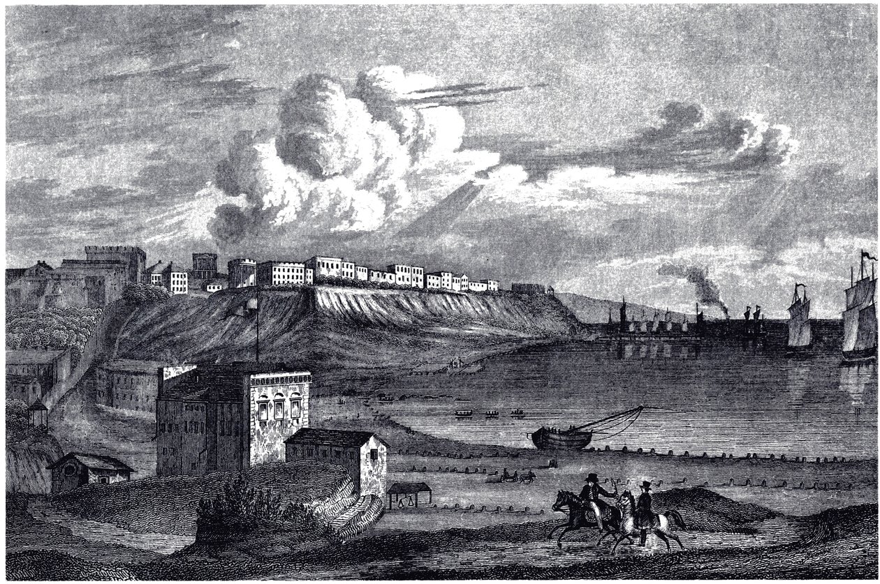 Vista de Odesa, c. 1830 de Unbekannt