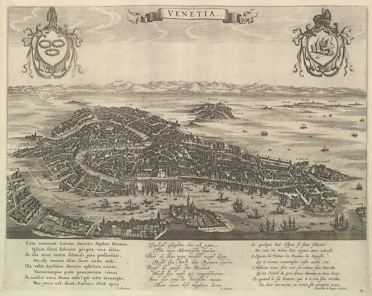 Vista de Venecia de Unbekannt
