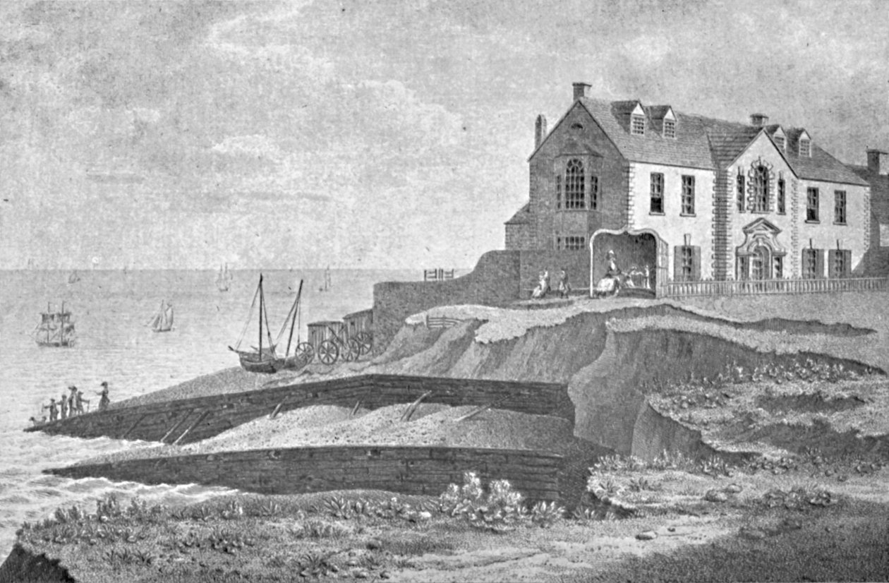 Vista de la casa del Duque de Cumberland en el Steine en Brighthelmstone de Unbekannt