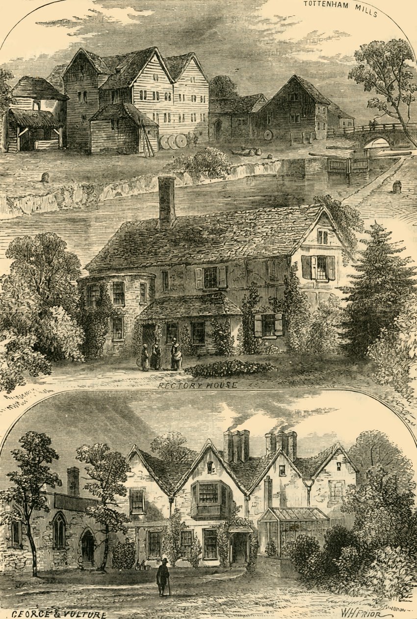 Vistas en Tottenham, c1876 de Unbekannt