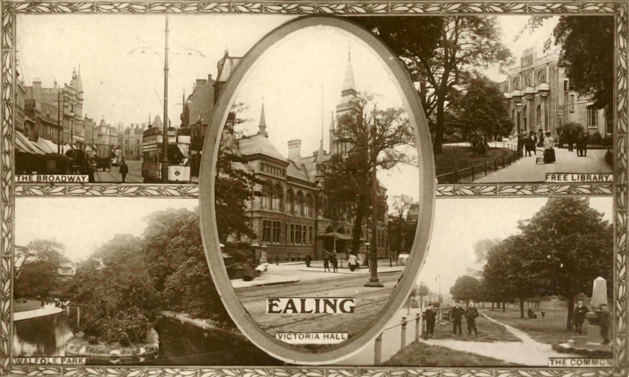 Vistas de Ealing, oeste de Londres de Unbekannt