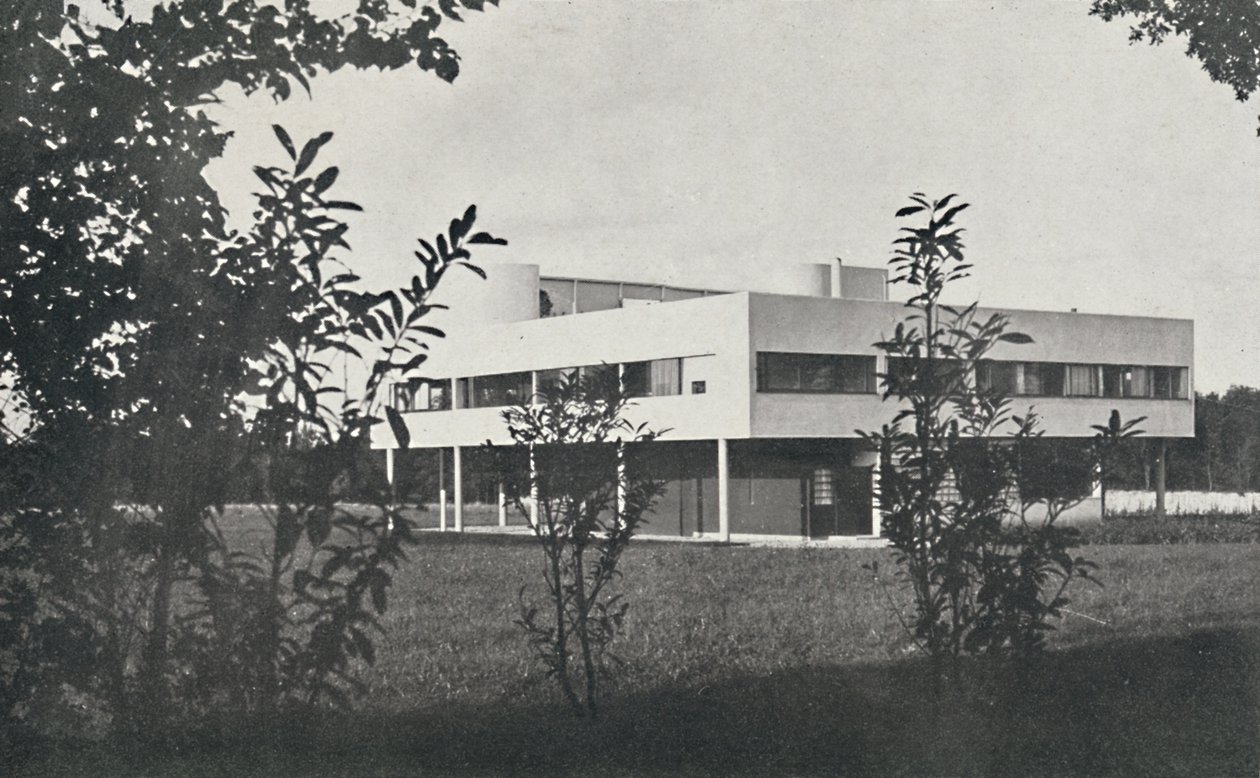Villa en Poissy, construida en hormigón armado, 1933 de Unbekannt