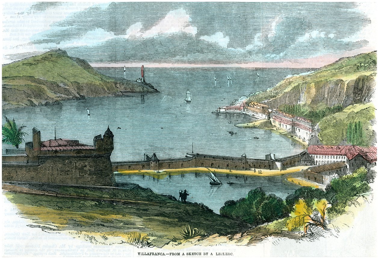 Villafranca, Italia, c1870 de Unbekannt