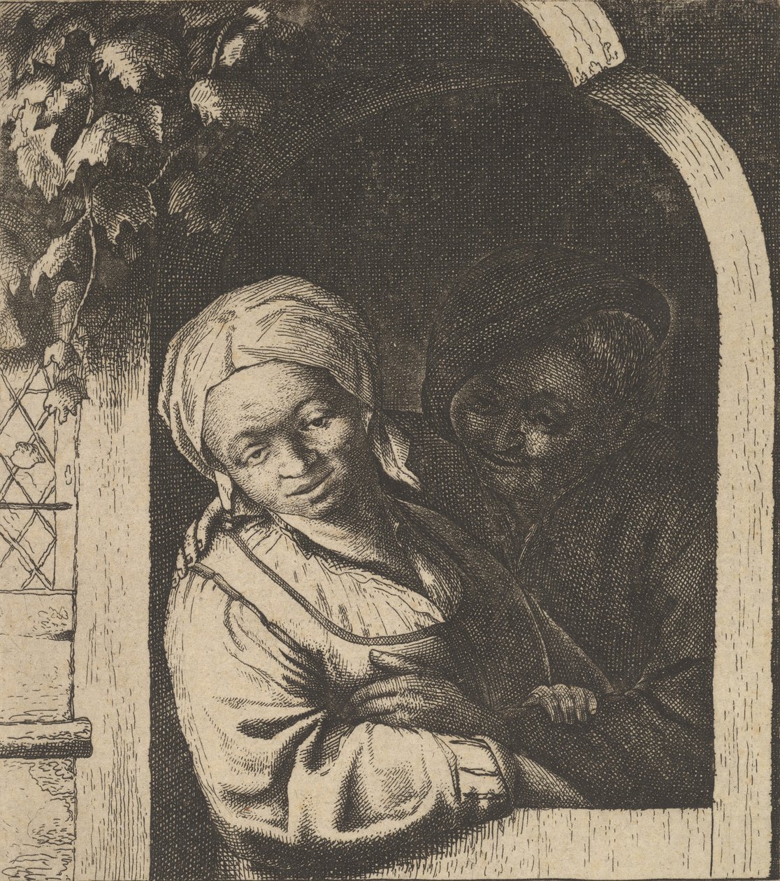 Chica del pueblo, 1610-85 de Unbekannt