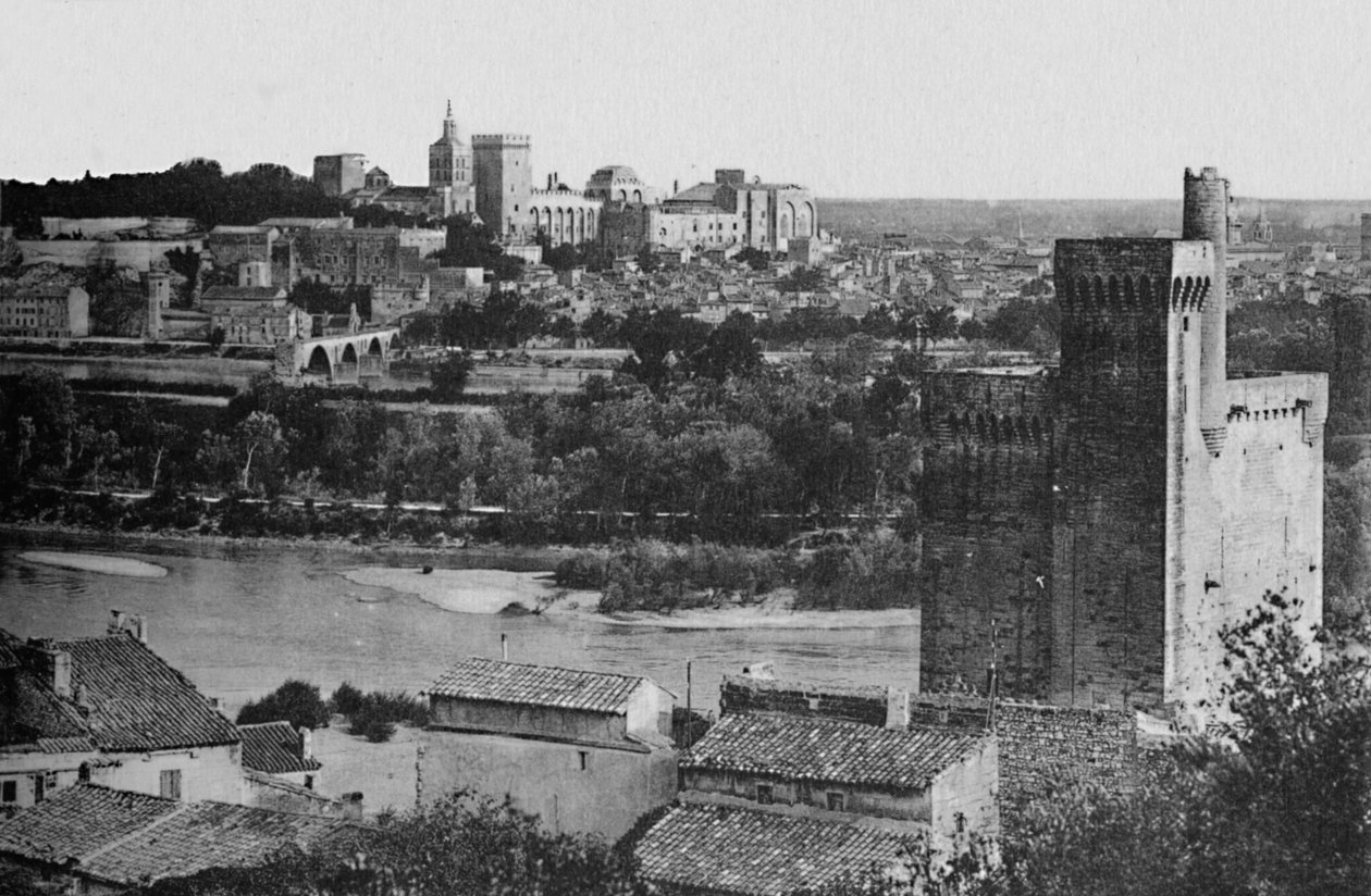 Villeneuve-Les-Avignon - La Torre de Philippe-Le-Bel siglo XIV, El Valle del Ródano. El Palacio de Unbekannt