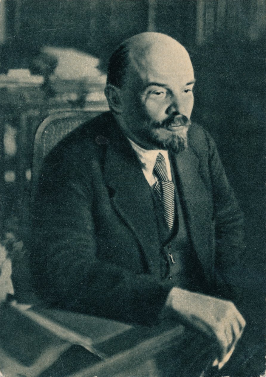 Vladimir Ilich Lenin, líder bolchevique ruso, 28 de noviembre de 1921 de Unbekannt