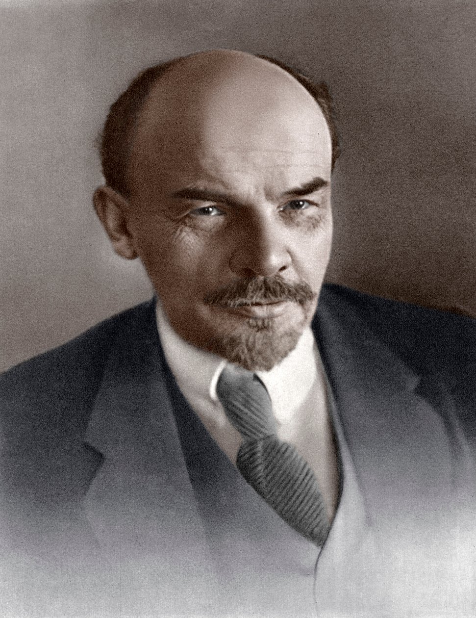 Vladimir Ilyich Ulyanov Lenin, revolucionario bolchevique ruso, c1917 de Unbekannt