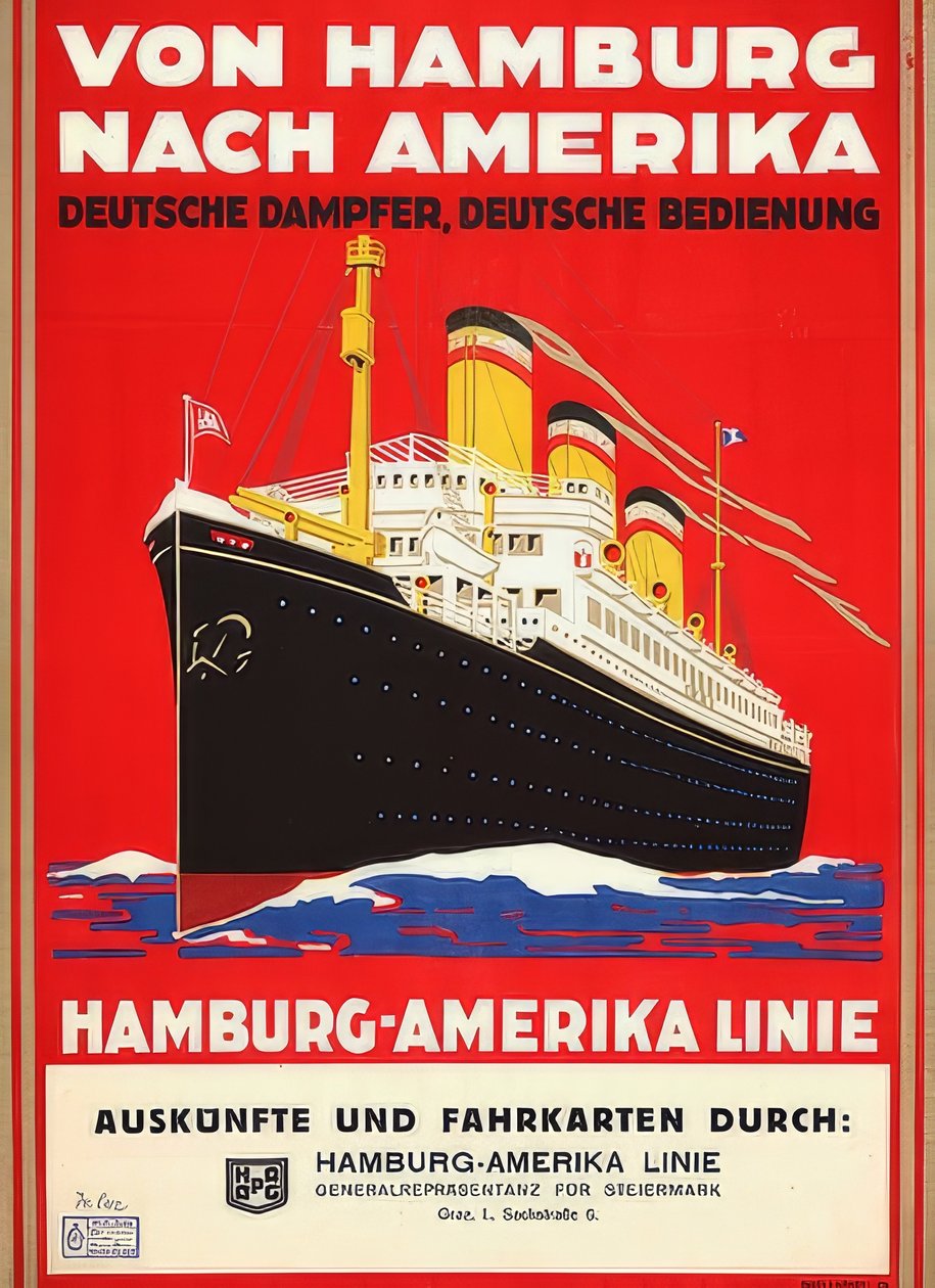 De Hamburgo a América. Austria, Graz, 1938-1939 (J. Weiner, Viena) de Unbekannt