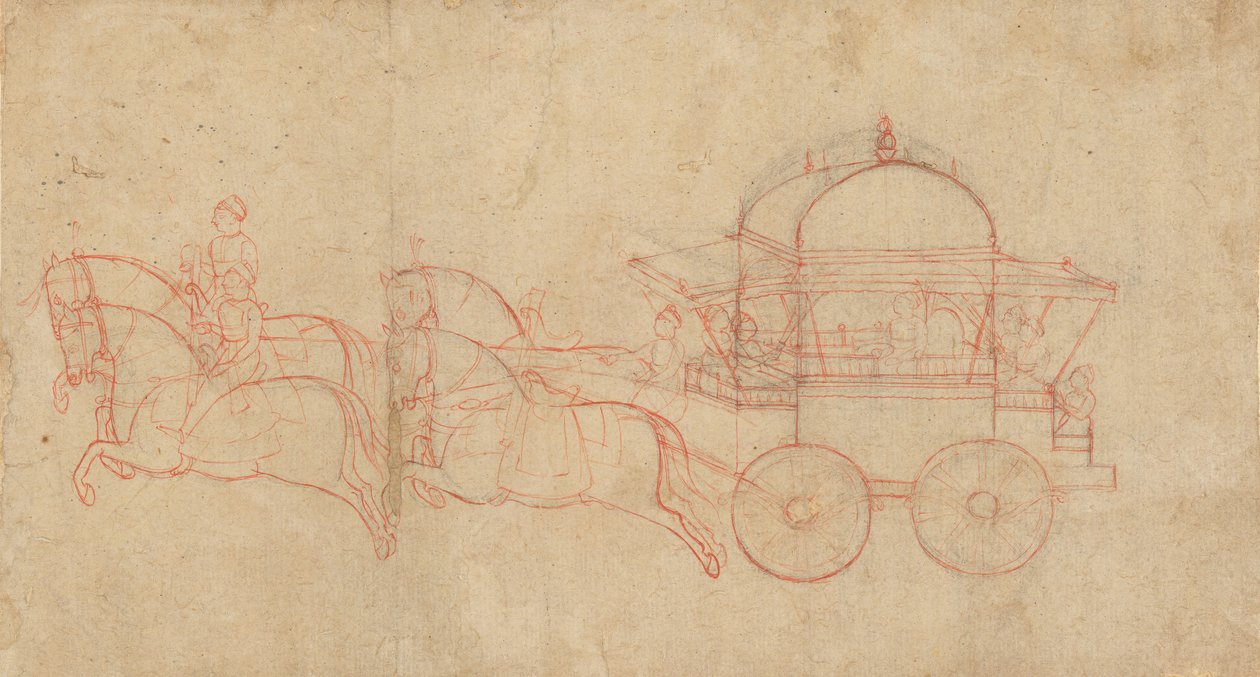 Carro de guerra, mediados del siglo XIX de Unbekannt