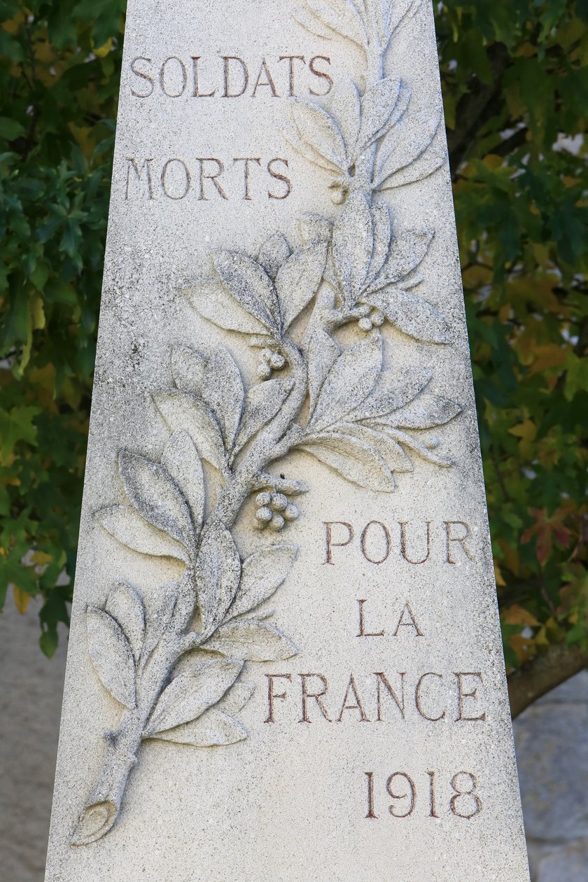 Memorial de guerra. Guerard, Francia de Unbekannt