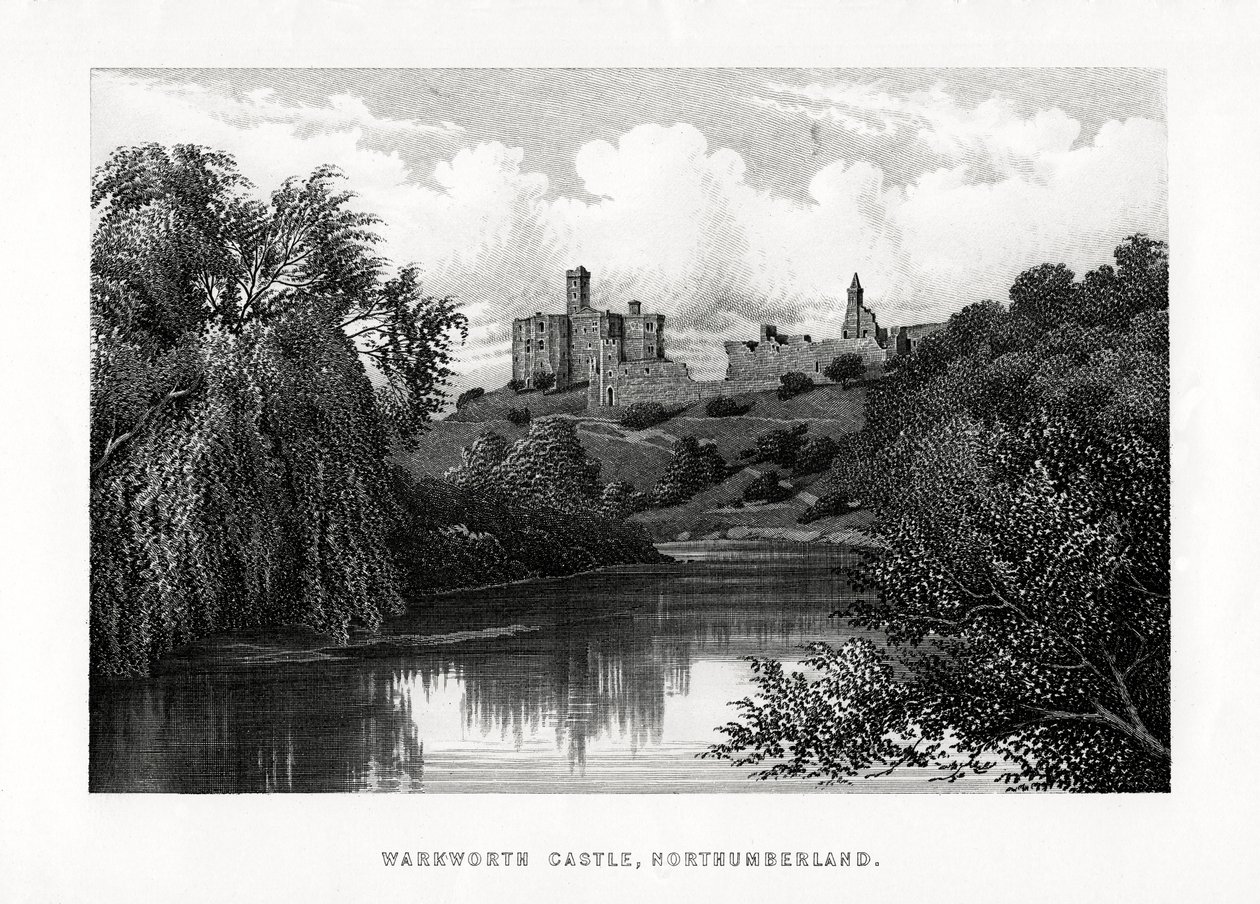 Castillo de Warkworth, Northumberland de Unbekannt