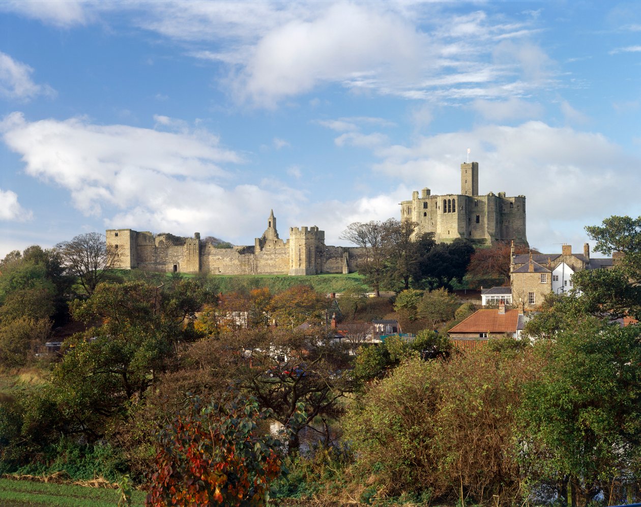 Castillo de Warkworth, c1990-2010 de Unbekannt