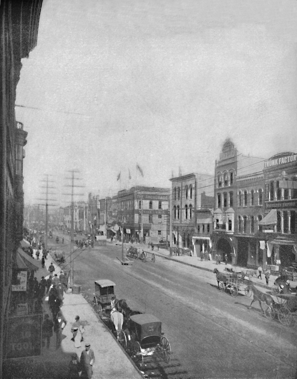 Avenida Washington, Minneapolis, Minnesota, c1897 de Unbekannt