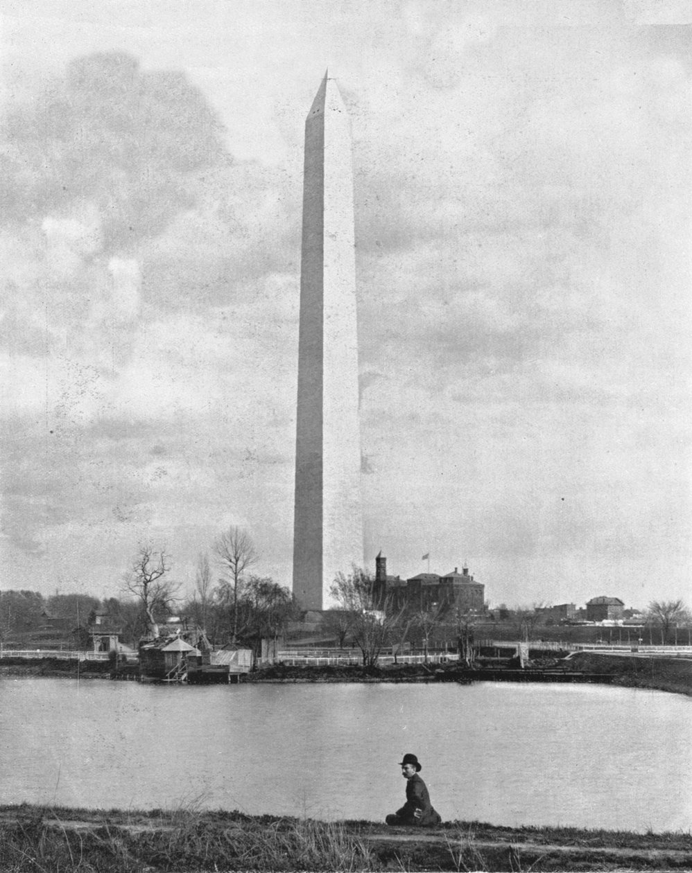Monumento a Washington, Washington DC, EE.UU., c1900 de Unbekannt
