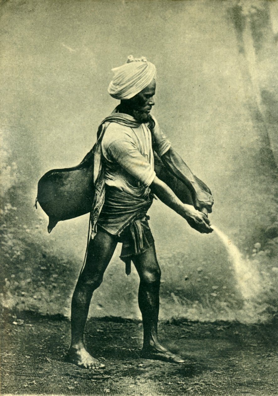 Portador de agua de Unbekannt