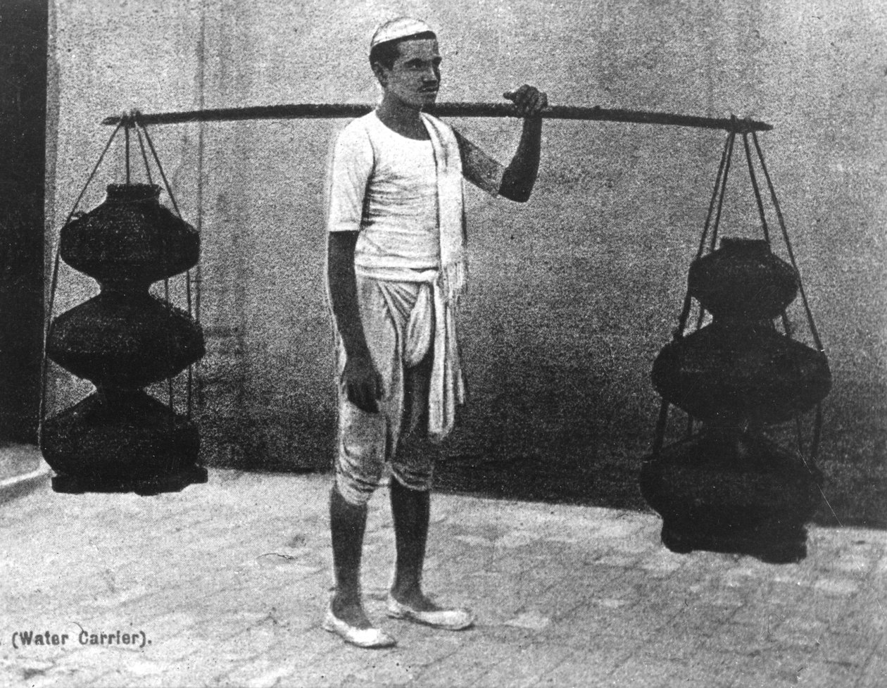 Portador de agua, siglo XX de Unbekannt
