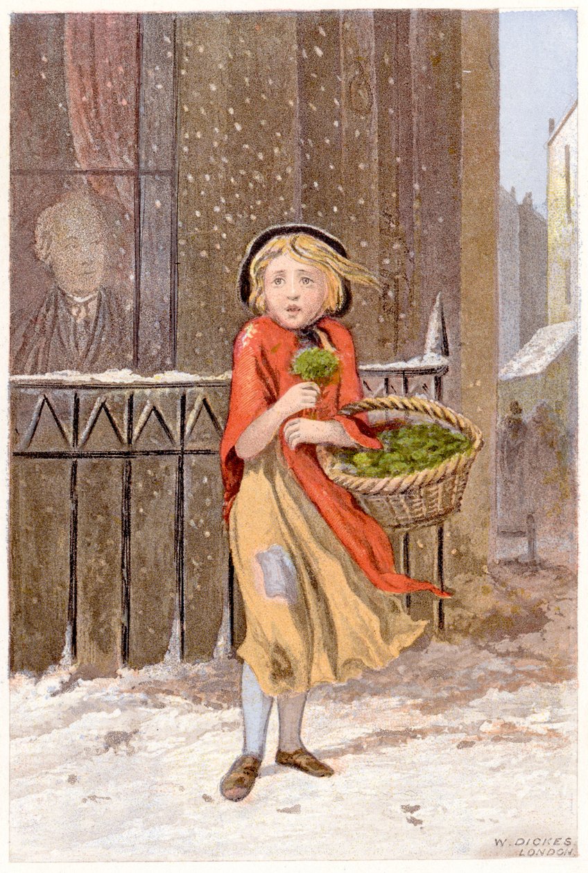 Vendedora de berros, c1880 de Unbekannt