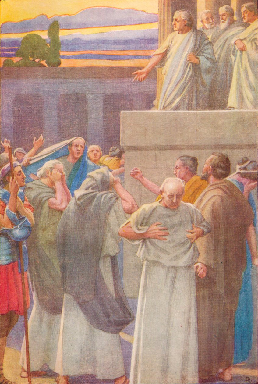Hemos sido derrotados, oh romanos, en una gran batalla, nuestro ejército está destruido, c. 1912 de Unbekannt