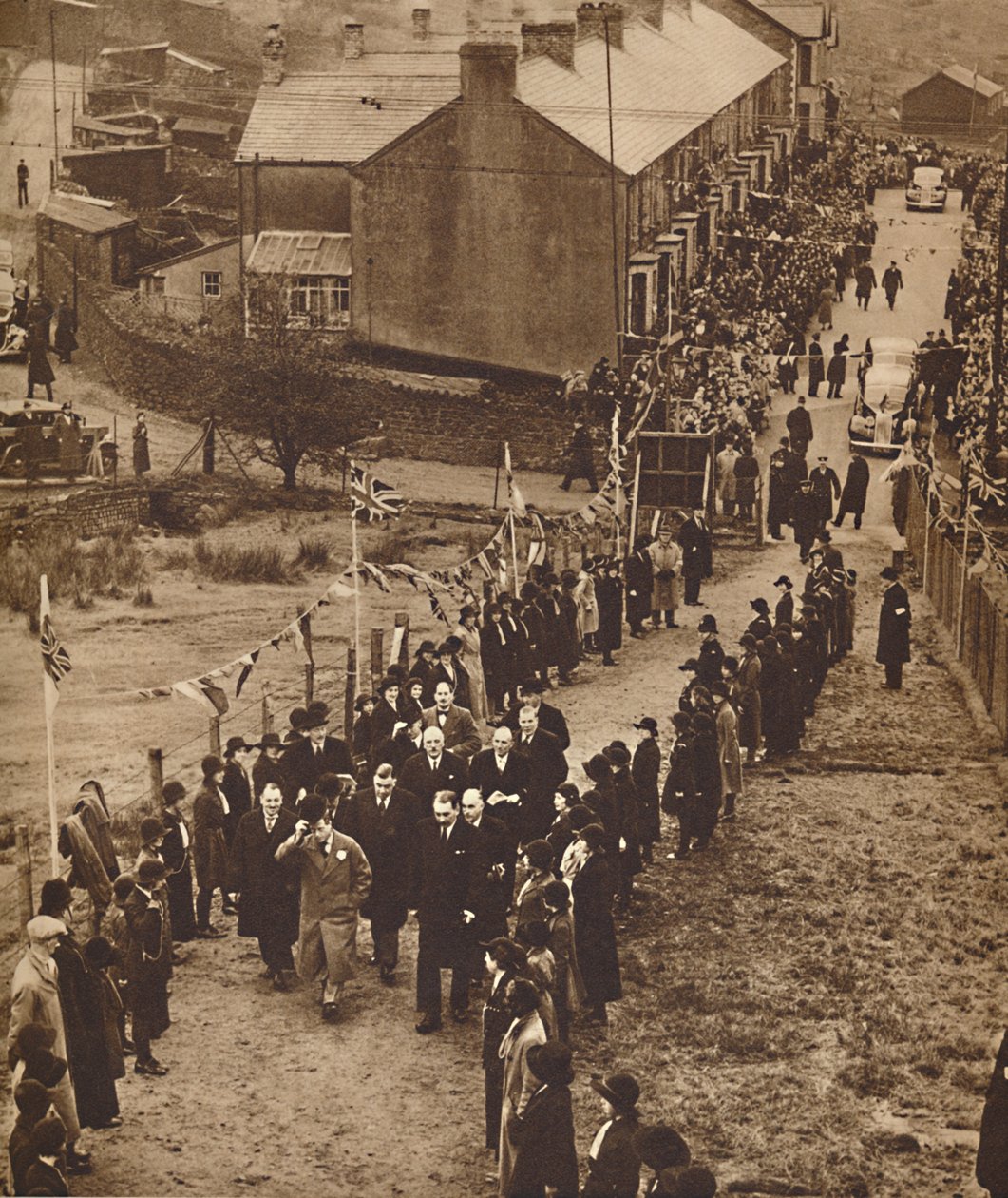Bienvenido a Monmouthshire - El Rey Eduardo en Abertillery, Nov 1936 1937 de Unbekannt
