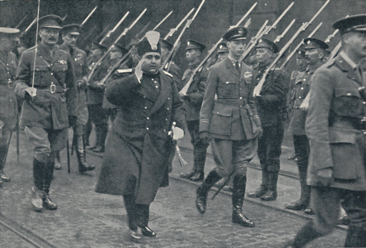 Dando la bienvenida a otro distinguido visitante extranjero, 1919, 1937 de Unbekannt