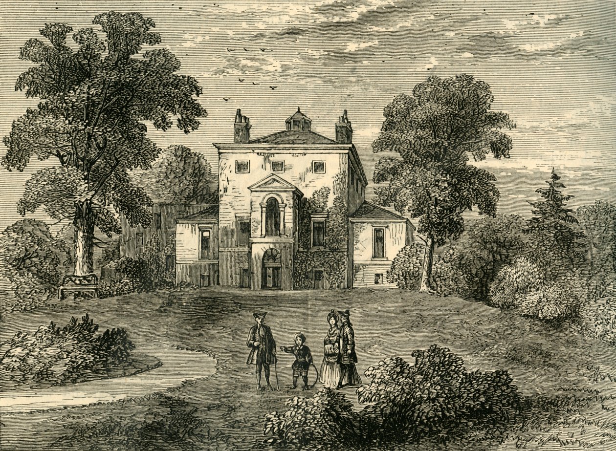 West Coombe, en 1794, c. 1878 de Unbekannt