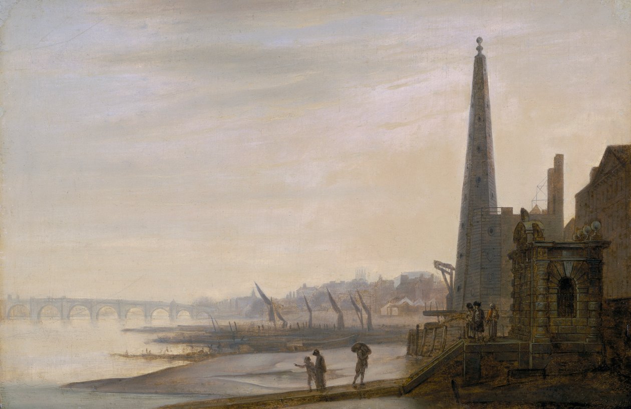 Westminster desde York Stairs, c1780 de Unbekannt