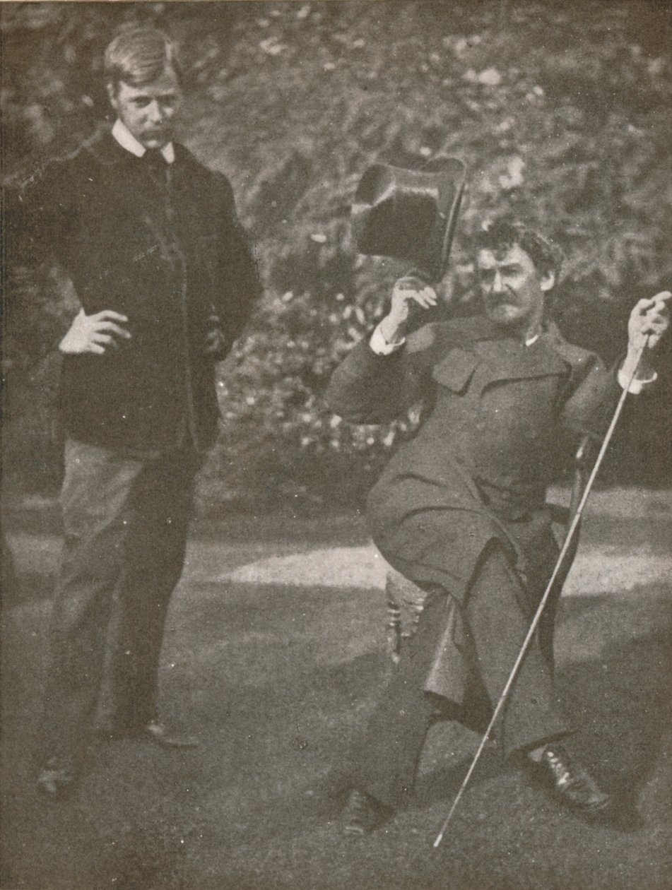 Whistler y Menpes, c1885, 1904 de Unbekannt