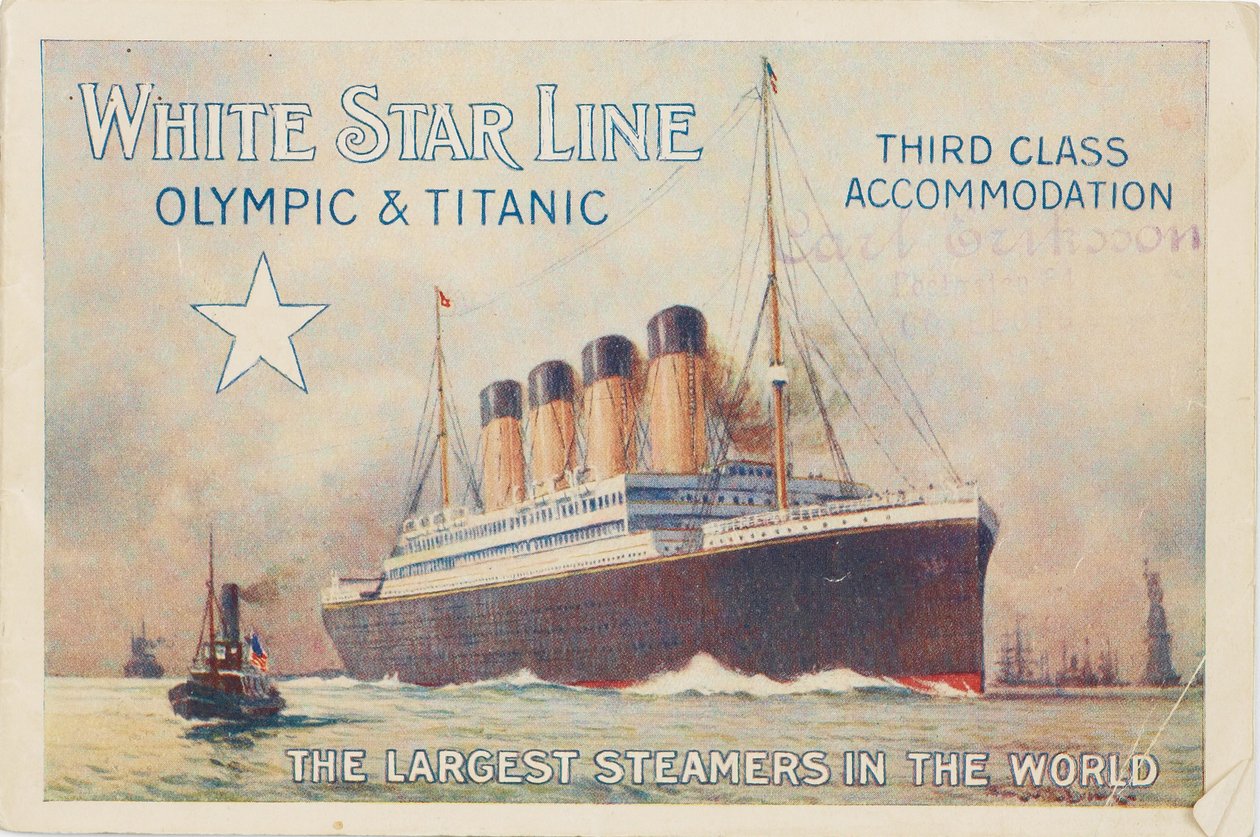 White Star Line. Titanic & Olympic, c. 1910 de Unbekannt