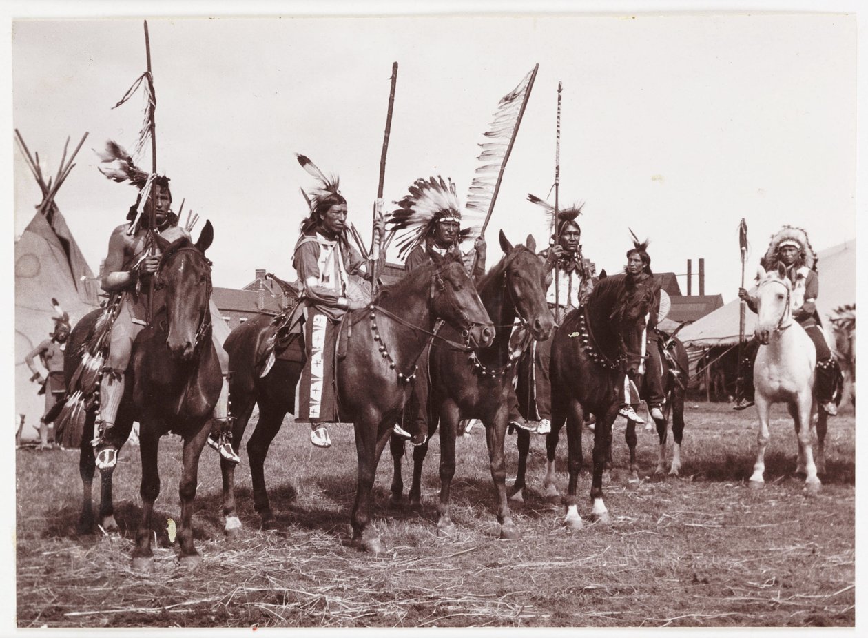 Espectáculo del Lejano Oeste, c 1905 de Unbekannt