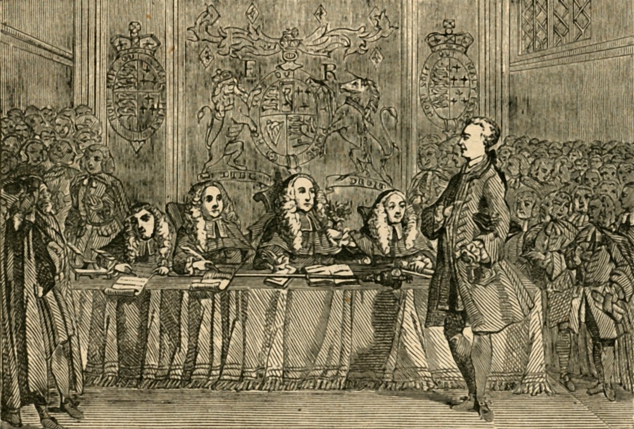 Wilkes en su juicio, 1897 de Unbekannt