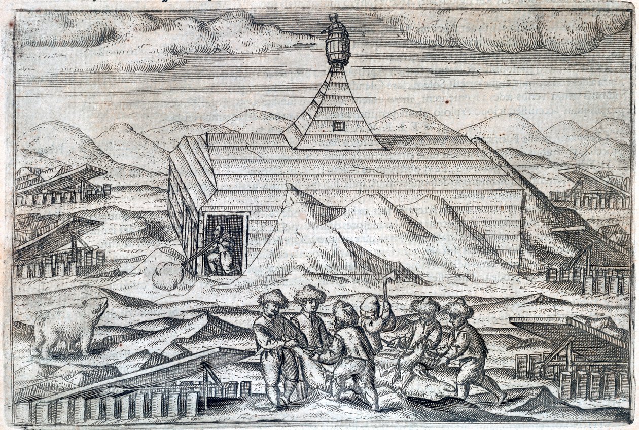 Expedición ártica de William Barents, 1596-1597 de Unbekannt