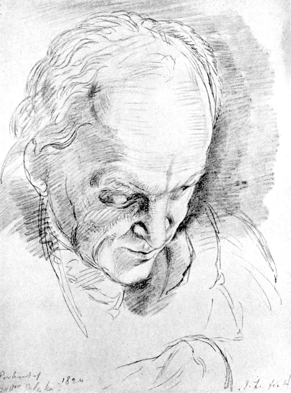 William Blake 1757-1827, místico, poeta, pintor y grabador inglés, 1820 de Unbekannt