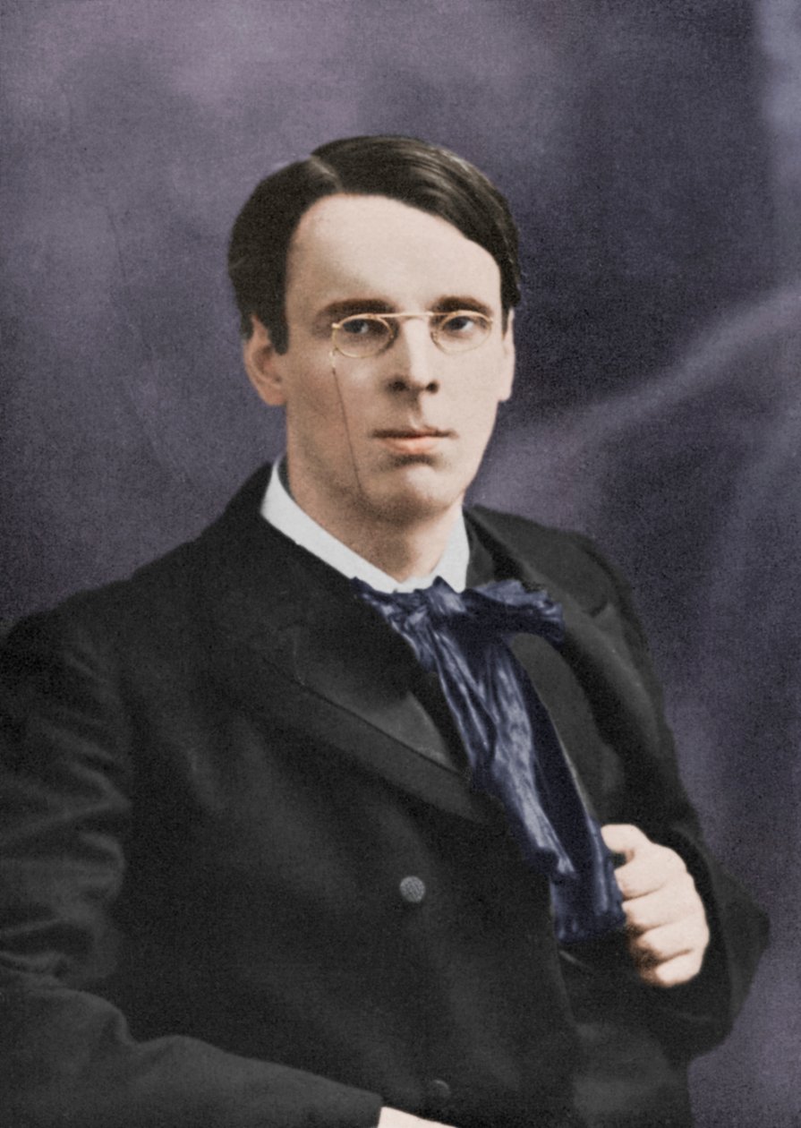 William Butler Yeats, poeta y dramaturgo irlandés, c. 1900s de Unbekannt