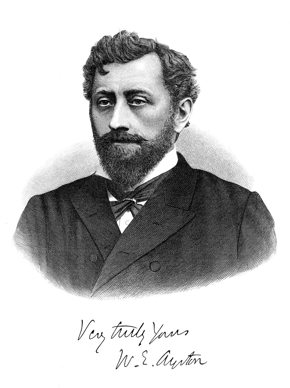 William Edward Ayrton 1847-1908, físico británico, ingeniero eléctrico e inventor, 1892 de Unbekannt