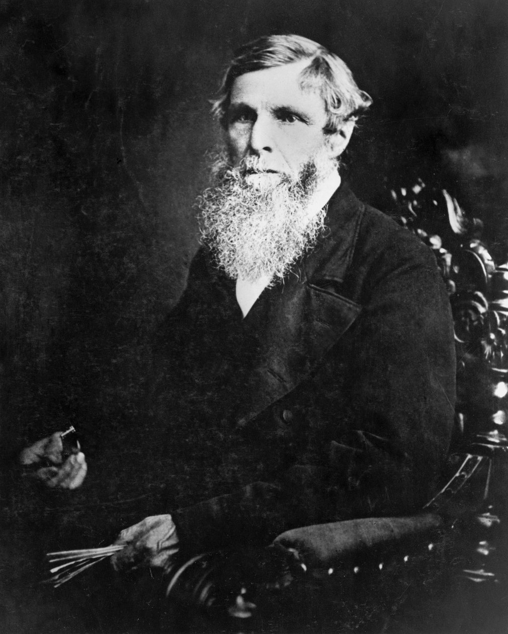 William Froude, ingeniero y arquitecto naval inglés, c. 1870 de Unbekannt