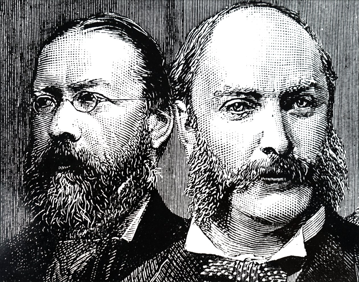 William Henry Preece y John William Strutt de Unbekannt