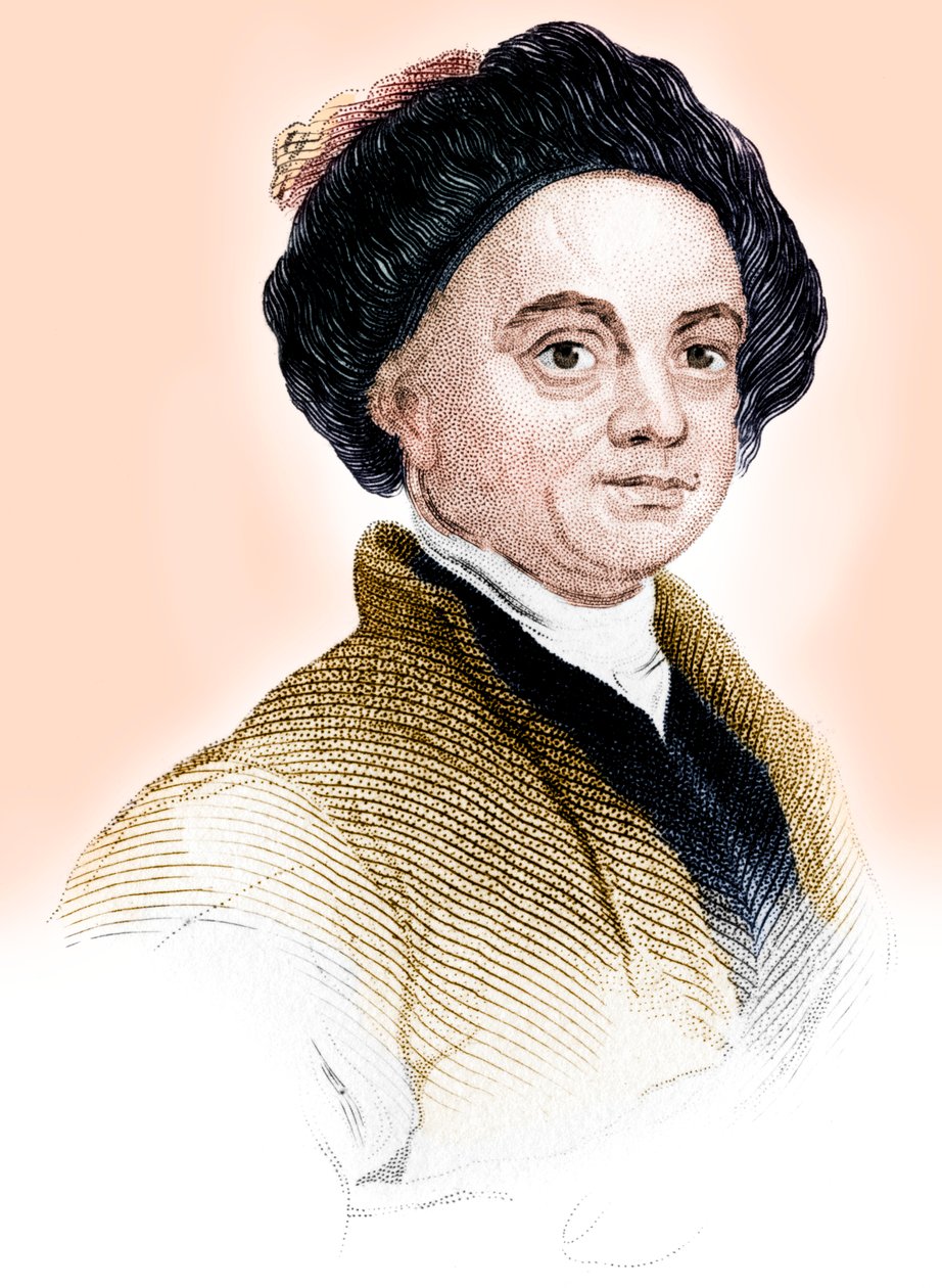 William Hogarth, pintor, grabador, satirista y caricaturista inglés del siglo XVIII, c1850 de Unbekannt