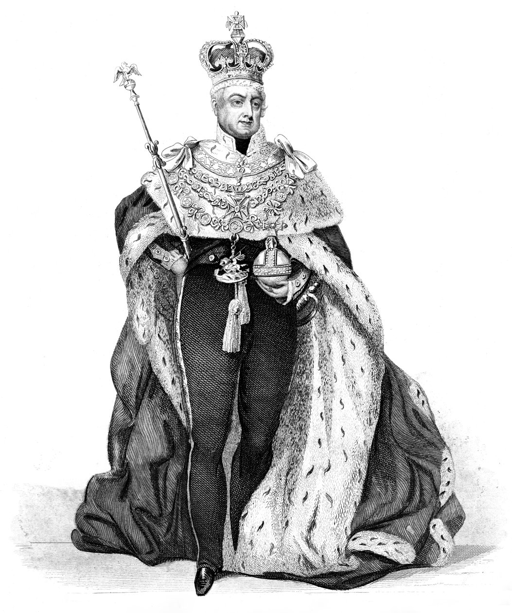 Guillermo IV, Rey del Reino Unido, 1837 de Unbekannt